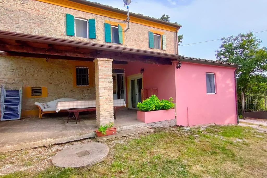 Villa Casale San Teodoro - Mondaino Rn Extérieur photo