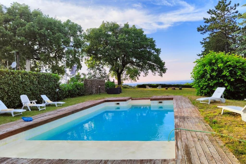 Villa Casale San Teodoro - Mondaino Rn Extérieur photo