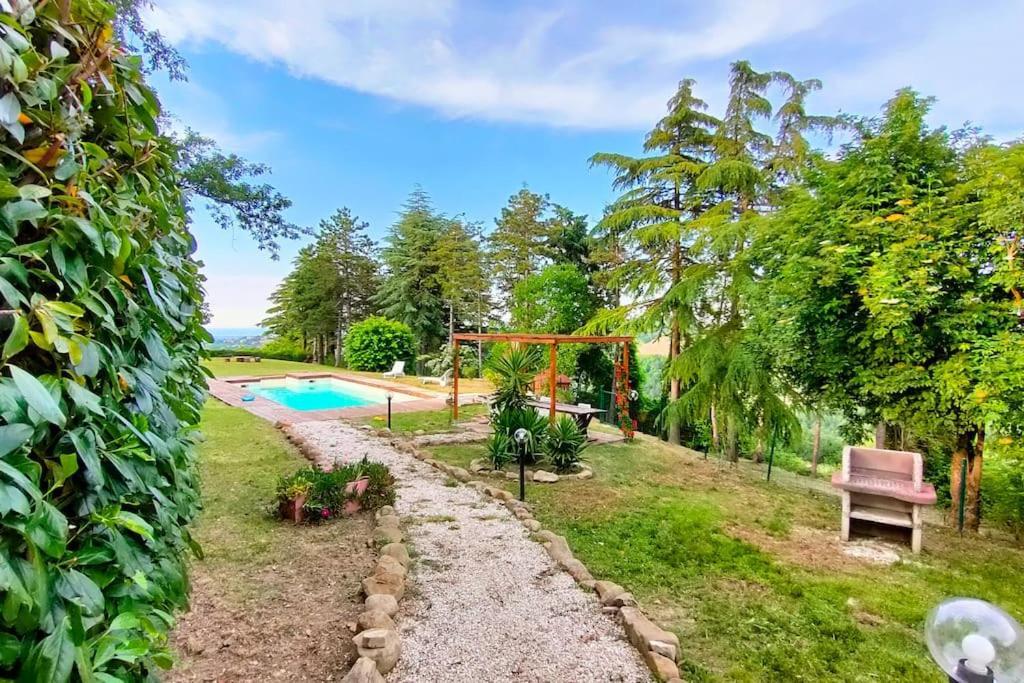 Villa Casale San Teodoro - Mondaino Rn Extérieur photo