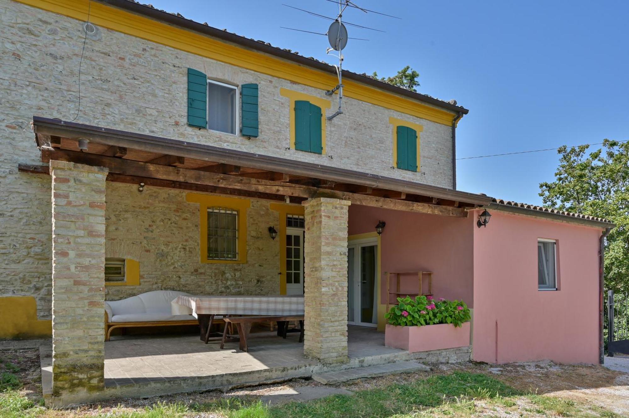 Villa Casale San Teodoro - Mondaino Rn Extérieur photo