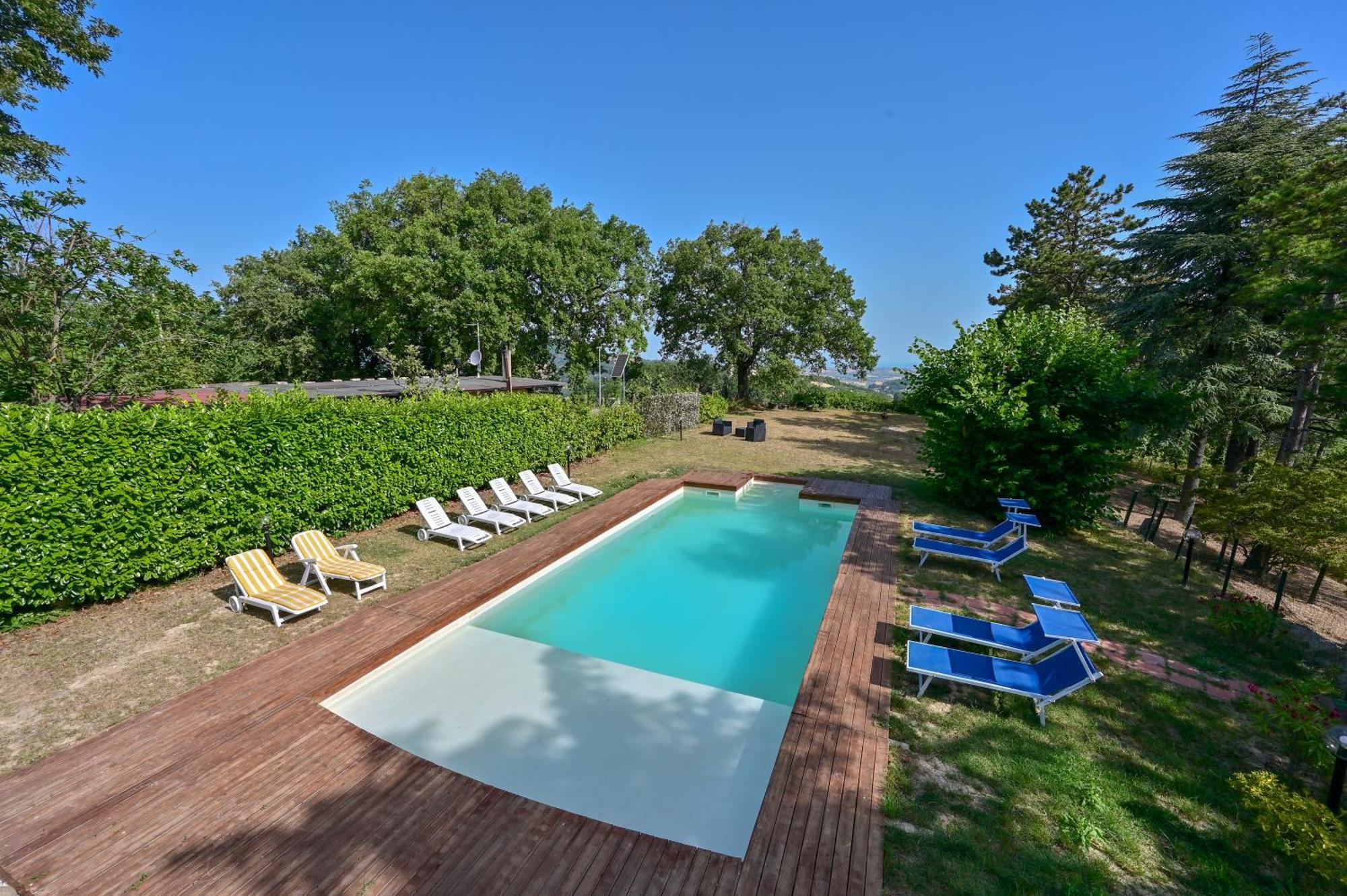 Villa Casale San Teodoro - Mondaino Rn Extérieur photo