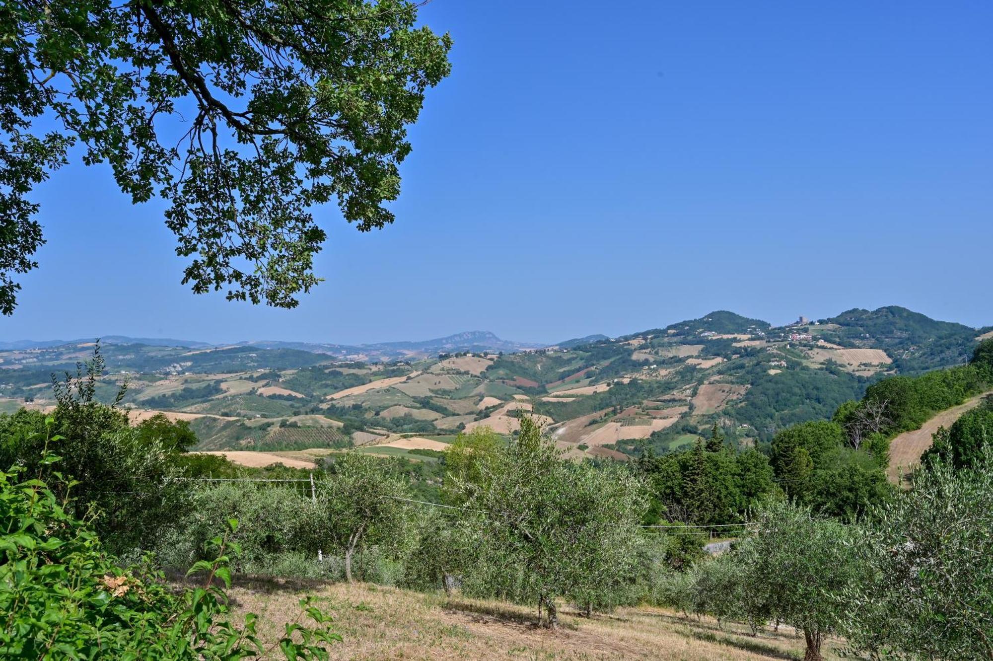 Villa Casale San Teodoro - Mondaino Rn Extérieur photo