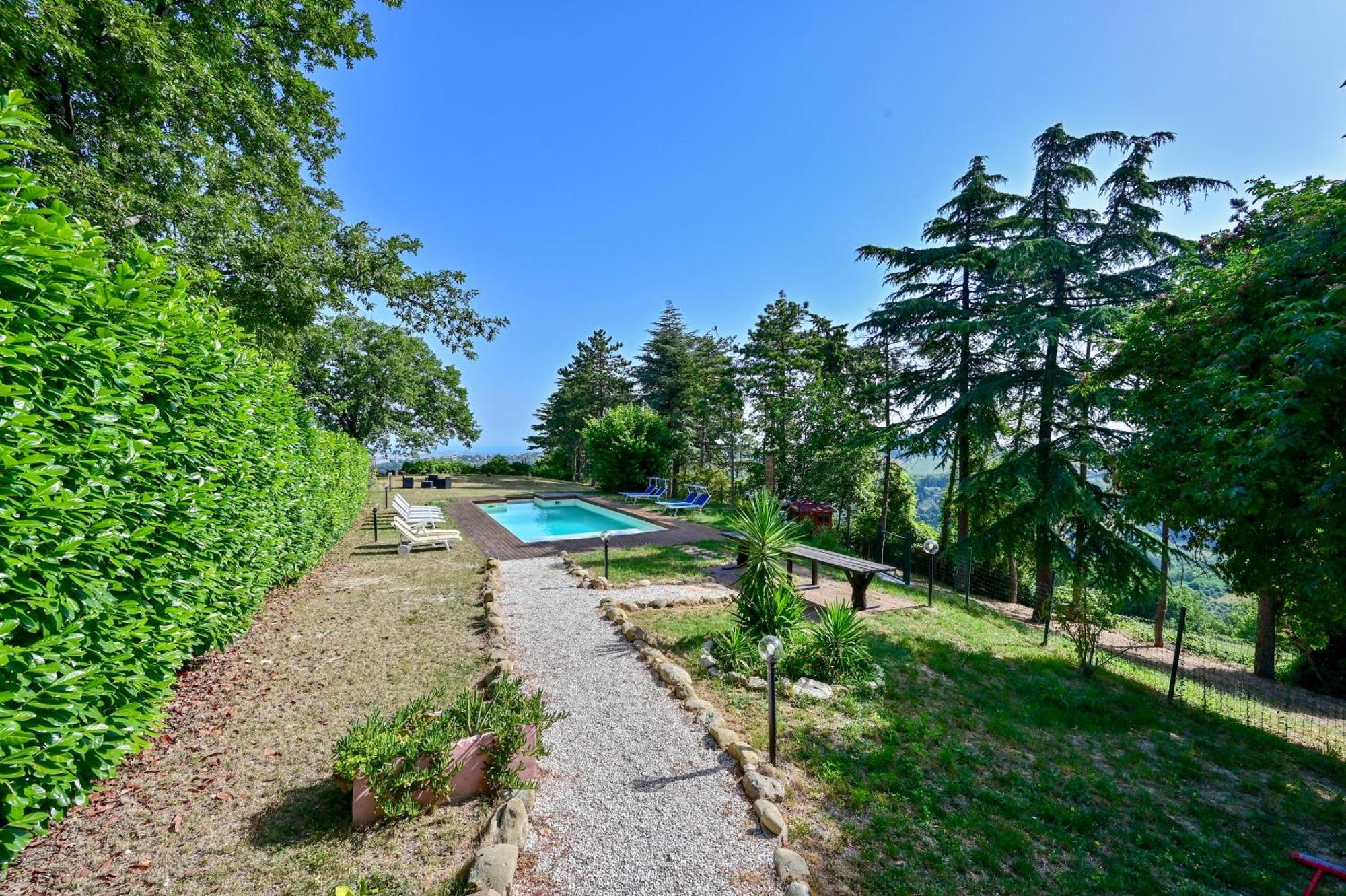 Villa Casale San Teodoro - Mondaino Rn Extérieur photo