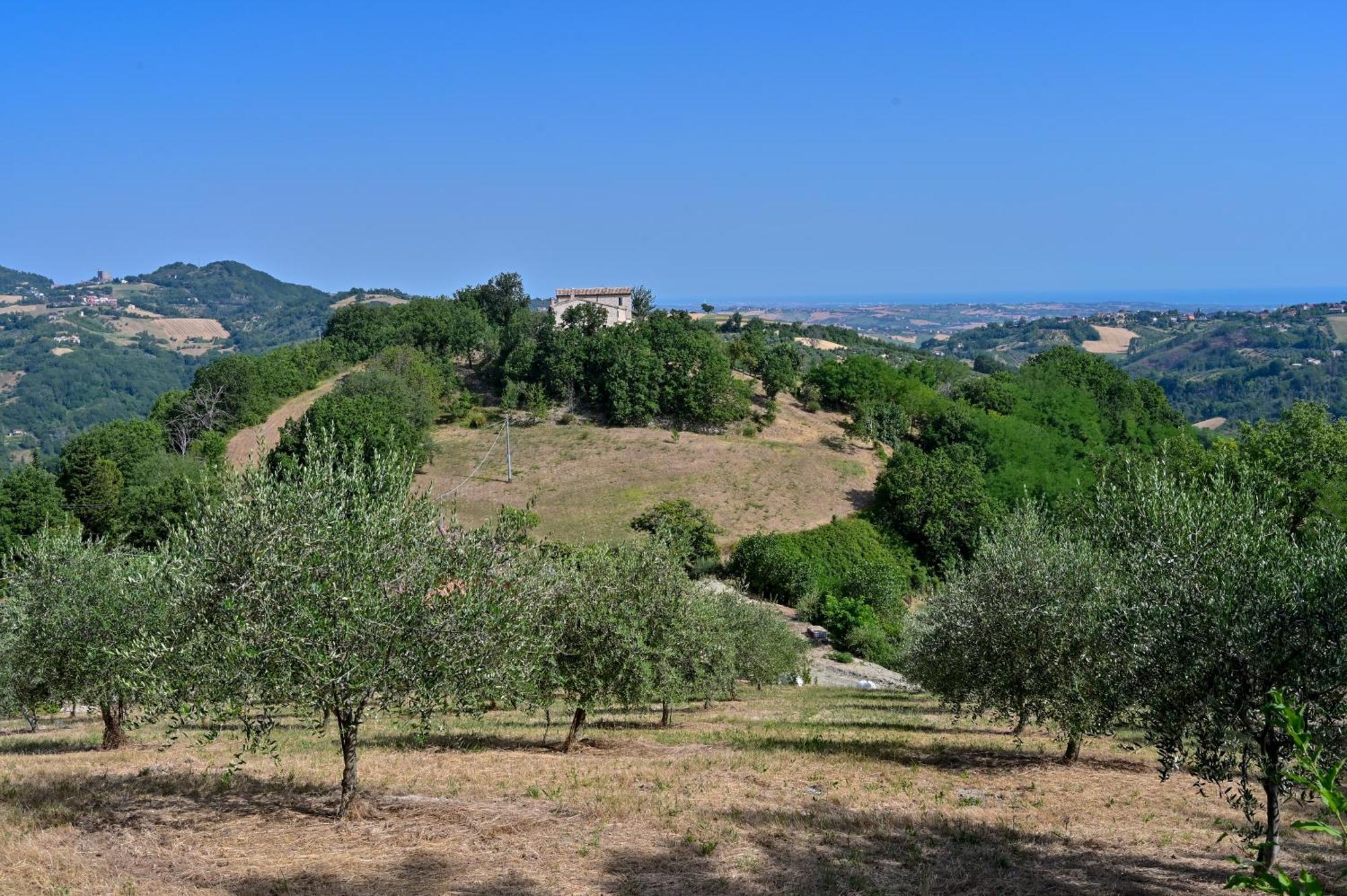 Villa Casale San Teodoro - Mondaino Rn Extérieur photo